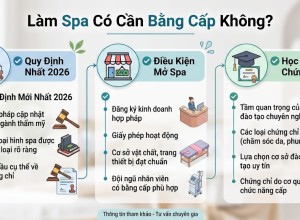 Làm Spa Có Cần Bằng Cấp Không - Điều kiện mở spa mới nhất 2026