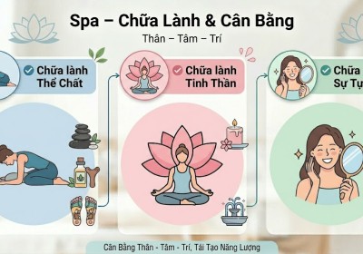 Spa Không Chỉ Là Làm Đẹp – Nghề Chữa Lành Giúp Cân Bằng Thân – Tâm – Trí