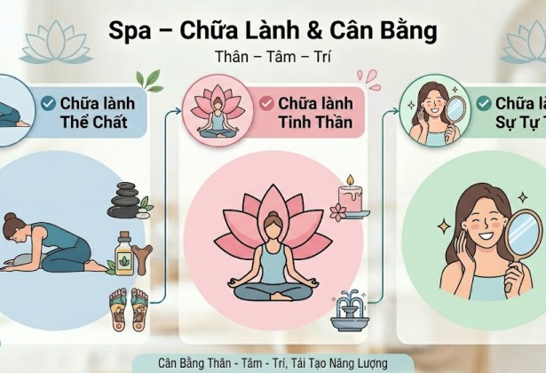 Spa Không Chỉ Là Làm Đẹp – Nghề Chữa Lành Giúp Cân Bằng Thân – Tâm – Trí