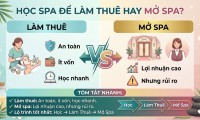 Học Spa Để Làm Thuê Hay Mở Spa? Lộ Trình Đúng Giúp Bạn Thành Công Nhanh Hơn