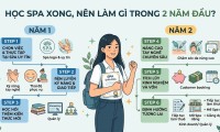 Học Spa Xong Nên Làm Gì Trong 2 Năm Đầu Để Có Thu Nhập Tốt?