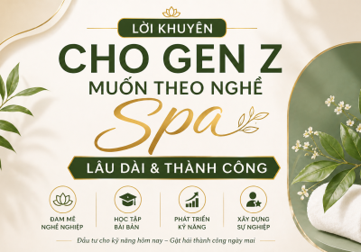Lời Khuyên Cho Gen Z Muốn Theo Nghề Spa Lâu Dài Và Thành Công