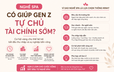 Nghề Spa Có Giúp Gen Z Tự Chủ Tài Chính Sớm?