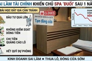 Sai Lầm Tài Chính Khiến Chủ Spa “Đuối” Sau 1 Năm