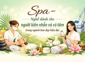 Spa – Nghề Dành Cho Người Kiên Nhẫn Và Có Tâm Trong Ngành Làm Đẹp Hiện Đại