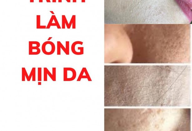 Quy trình làm bóng mịn da