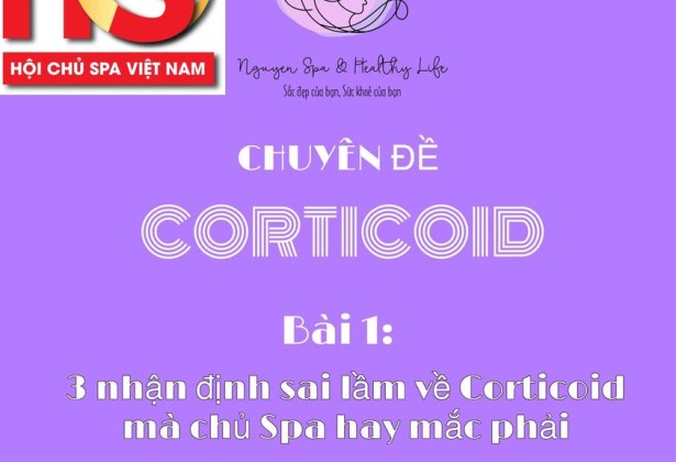 Sai lầm trong nhận định Cai nghiện và phục hồi da nhiễm Corticoid