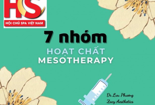 7 Nhóm hoạt chất Mesotherapy cơ bản 