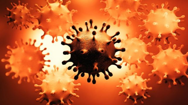 Hình ảnh minh họa về virus corona.