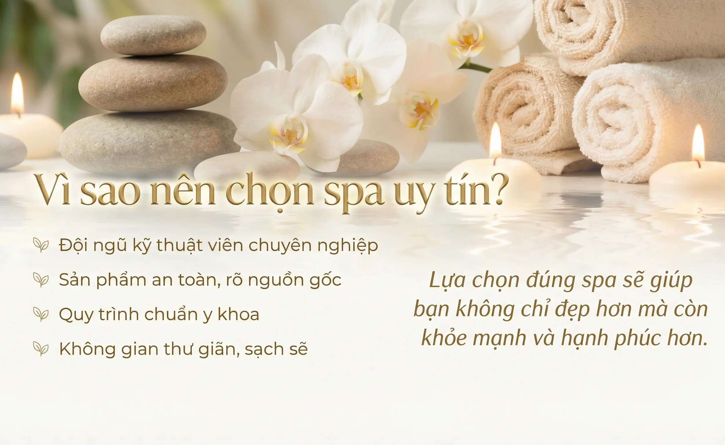 Vì sao nên chọn spa uy tín