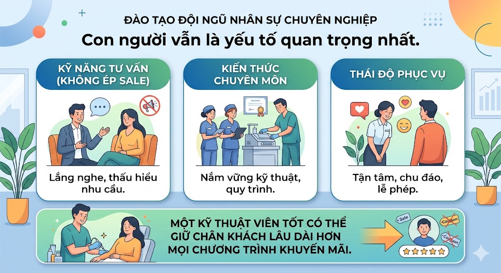 Đào tạo nhân sự chuyên nghiệp